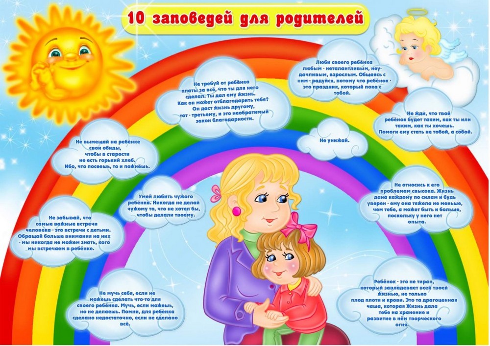 «Заповеди мудрого родителя»