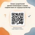 Опрос родителей детей-инвалидов о мерах содействия их трудоустройству