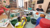 Занятия в кружках «Клуб`ОК» и «Студия цвета»