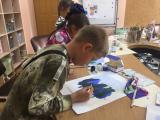 Занятия в кружках «Клуб`ОК» и «Студия цвета»