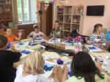 Занятия в кружках «Клуб`ОК» и «Студия цвета»