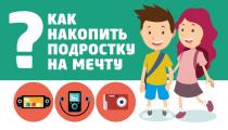 «Как подростку накопить на мечту»
