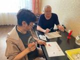 Воспитанница центра «СЕМЬЯ» провела мастер-класс для подопечных «Центра Милосердия» 