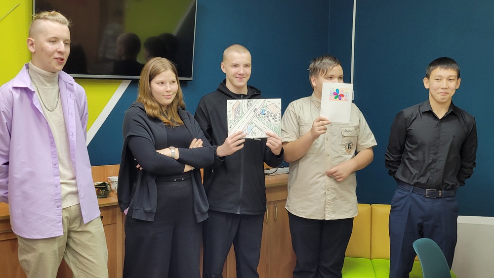 Подопечные отделения профилактики безнадзорности несовершеннолетних создали идеальные цивилизации 