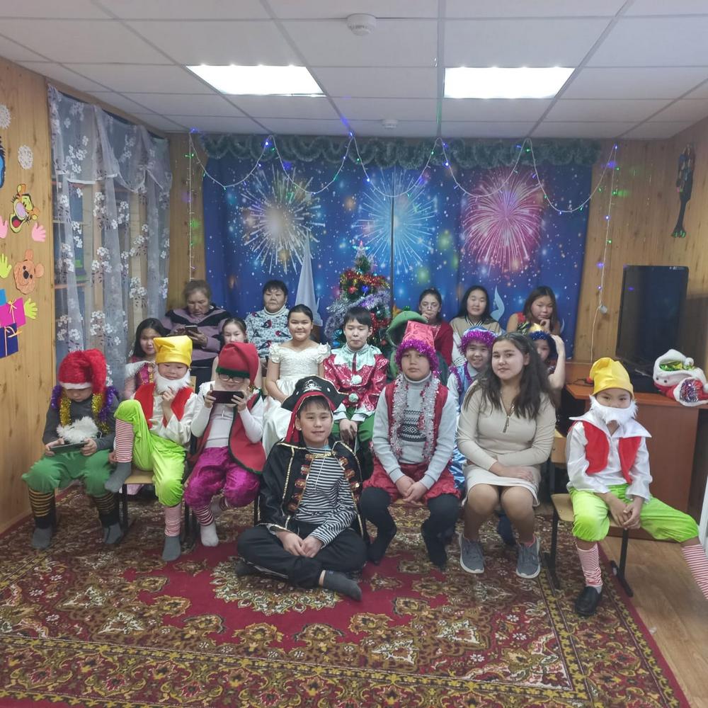 В Аянкинском филиале прошёл костюмированный праздник для ребят