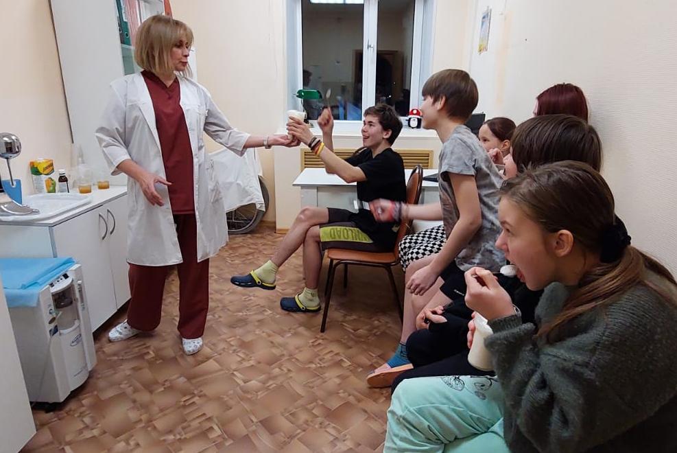 Подопечные центра «СЕМЬЯ» получают дополнительный кислород