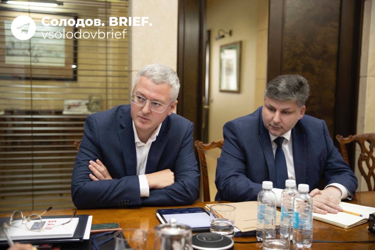 Рабочая встреча с председателем государственного фонда «Защитники Отечества»