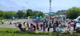 Игровая площадка в микрорайоне Завойко