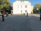 Для ребят из Отделения профилактики безнадзорности несовершеннолетних организовали мини-турнир по бадминтону