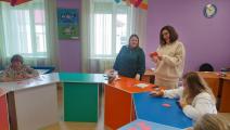 Отделение реабилитации детей с ограниченными возможностями здоровья посетила министр социального благополучия
