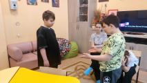 В Стационарном отделении для несовершеннолетних провели увлекательный игровой тренинг "Без слов понятно"
