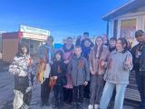 Ребята из подросткового пространства "Портал" приняли участие в акции "Георгиевская ленточка"