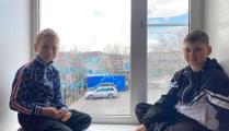 Ребята приняли участие во Всероссийской акции "Окна Победы"