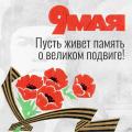 С 80-летием Победы в Великой Отечественной войне!