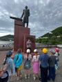Старшие ребята Отделения временного пребывания несовершеннолетних провели для младших экскурсию по центру Петропавловска-Камчатского
