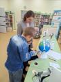 Ребята, посещающие занятия в Отделении реабилитации и абилитации детей-инвалидов, отправились в гости в Центральную детскую библиотеку имени Г.Г. Поротова