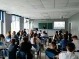 Наши специалисты побывали в гостях у учеников Средней школы №3 им. А.С. Пушкина