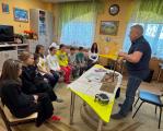 В Центре "СЕМЬЯ" ребята встретились с основателем мастерской "Огненное чудо"