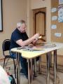 В Центре "СЕМЬЯ" ребята встретились с основателем мастерской "Огненное чудо"