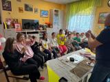 В Центре "СЕМЬЯ" ребята встретились с основателем мастерской "Огненное чудо"