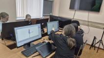 В мультстудии "Волшебный мир" ребята разбирали скелетную анимацию